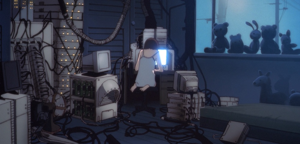 chambre de Lain, Serial Experiments Lain, anime